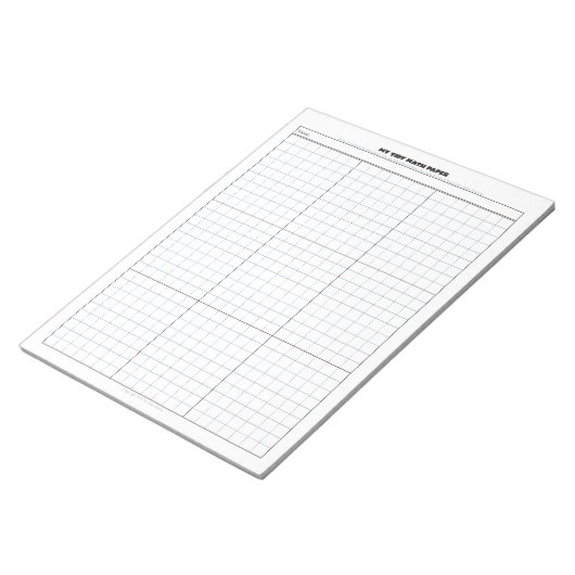 Notitieblok Mijn papieren Wiskunde (Schuin)