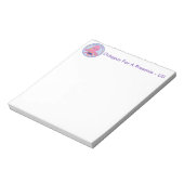 Notitieblok octopus voor een preemie US (Linkerzijde)