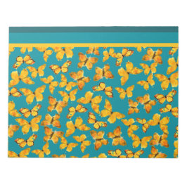 Notitieblok of Jotter, Gouden Vlinders op Blauwgro