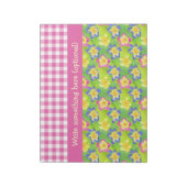 Notitieblok of Jotter om Primroses Gingham te pers (Linkerzijde)
