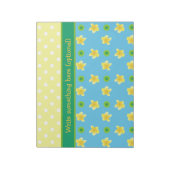 Notitieblok of Jotter om Primroses te personaliser (Linkerzijde)