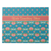 Notitieblok of otter van waterlippen en libellen (Voorkant)