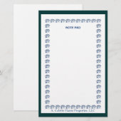 Notitieblok- Ontwerp 10 Briefpapier (Voorkant / Achterkant)