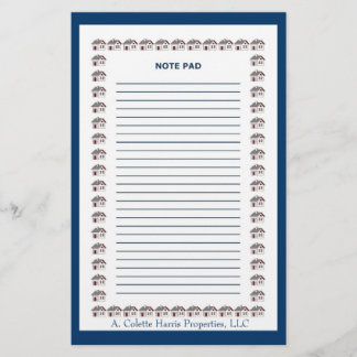 Notitieblok- Ontwerp 3 Briefpapier