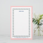 Notitieblok- Ontwerp 8 Briefpapier (Staand voorkant)