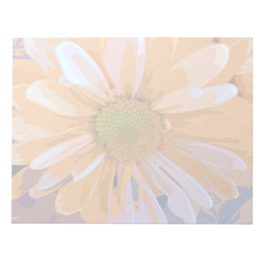 Notitieblok - Oranje Daisy (Voorkant)