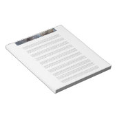 Notitieblok Oude Griekenland Muziek Personeel (Schuin)