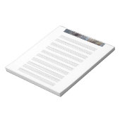 Notitieblok Oude Griekenland Muziek Personeel (Linkerzijde)