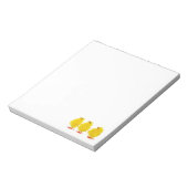 Notitieblok paaskuikens (Linkerzijde)