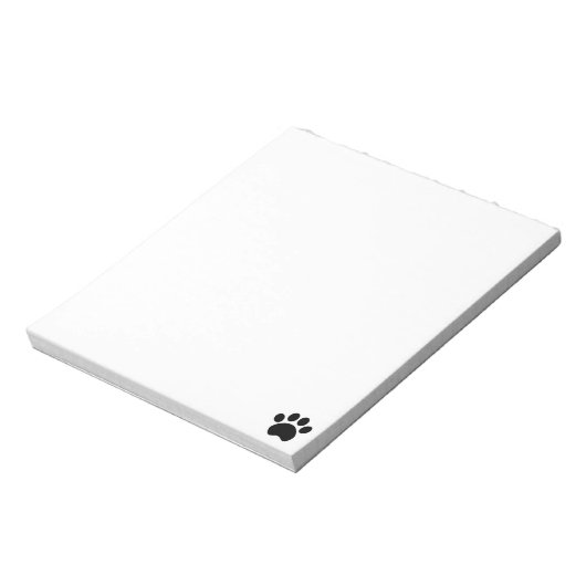 Notitieblok Paw Print (Linkerzijde)