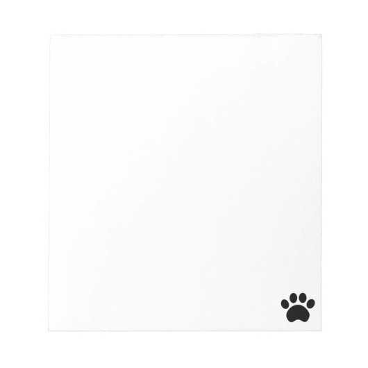 Notitieblok Paw Print (Voorkant)