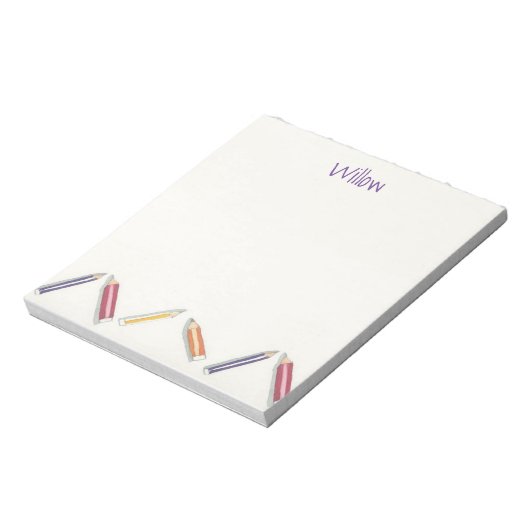 Notitieblok Pencils (Linkerzijde)