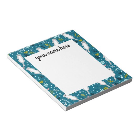 Notitieblok Persoonlijke otters (Schuin)