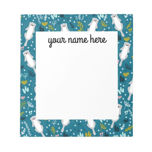 Notitieblok Persoonlijke otters (Voorkant)