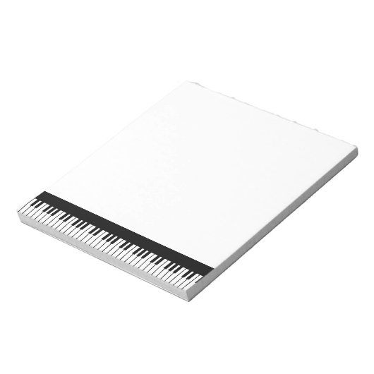 Notitieblok Piano-toetsenbord (Linkerzijde)