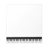 Notitieblok Piano-toetsenbord (Voorkant)