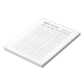 Notitieblok Planner voor Tracker van verkoop voor  (Linkerzijde)