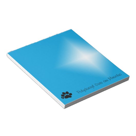 Notitieblok - Polydactylkatten zijn wonderen (klei (Schuin)