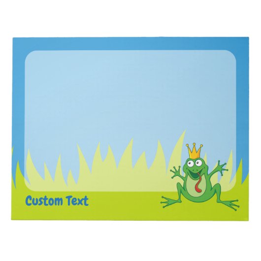 Notitieblok Prins kikker (Voorkant)