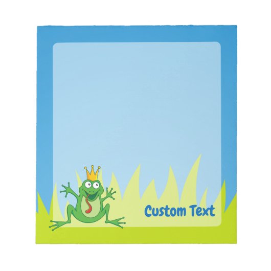 Notitieblok Prins kikker (Voorkant)