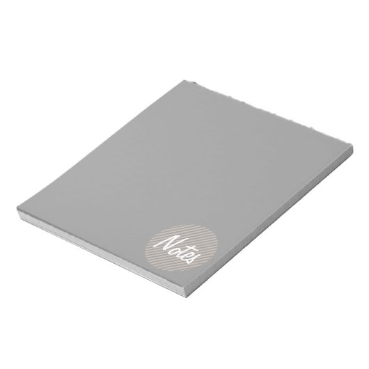 Notitieblok | Proefgrijs (Linkerzijde)