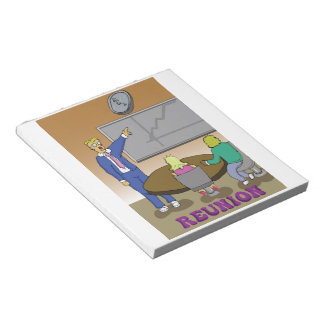 Notitieblok - reünie cover (Bloco de botas - reuni