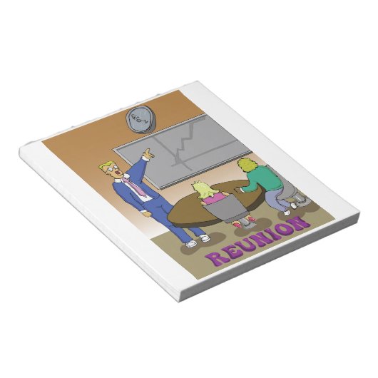 Notitieblok - reünie cover (Bloco de botas - reuni (Schuin)