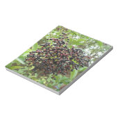 Notitieblok rijpende derbessen (Linkerzijde)