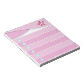 Notitieblok - roze (Schuin)