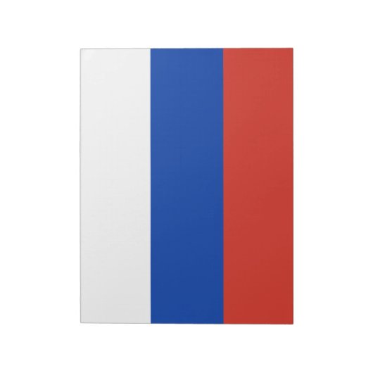 Notitieblok Russische vlag (Rusland) (Linkerzijde)