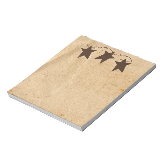 Notitieblok Rusty Stars (Linkerzijde)