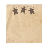 Notitieblok Rusty Stars (Voorkant)
