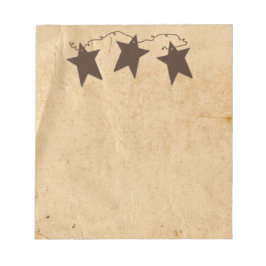 Notitieblok Rusty Stars