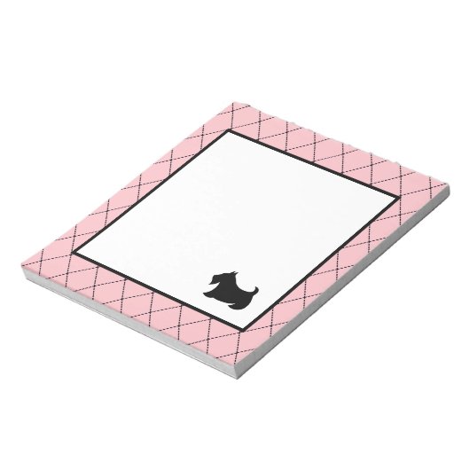 Notitieblok Schotse Terrier (Linkerzijde)