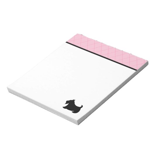 Notitieblok Schotse Terrier (Linkerzijde)