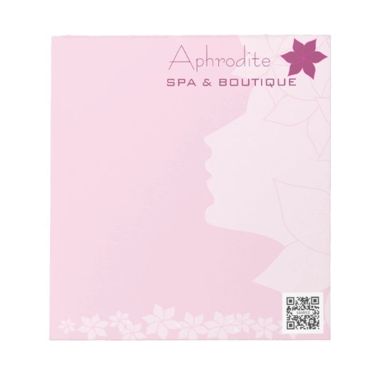 Notitieblok Sjabloon Aphrodite Spa & Boutique (Voorkant)