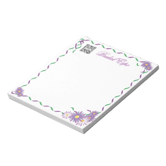 Notitieblok Sjabloon Bridal Expo (Linkerzijde)