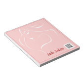 Notitieblok Sjabloon Hair Salon (Schuin)