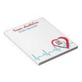 Notitieblok Sjabloon Hartgezondheid (Schuin)