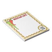 Notitieblok Sjabloon Mexican Food (Schuin)