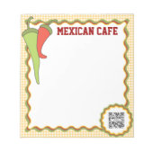 Notitieblok Sjabloon Mexican Food (Voorkant)