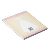 Notitieblok Sjabloon Weddenschap (Schuin)