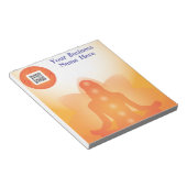 Notitieblok Sjabloon Yoga (Schuin)