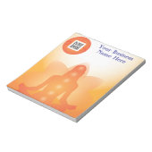 Notitieblok Sjabloon Yoga (Linkerzijde)