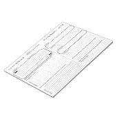 NOTITIEBLOK SOAP Bible Study Journal (Schuin)