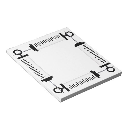 Notitieblok spuit (Schuin)