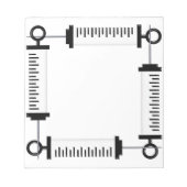 Notitieblok spuit (Voorkant)