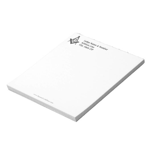 Notitieblok stijl Masonic Lodge (Linkerzijde)