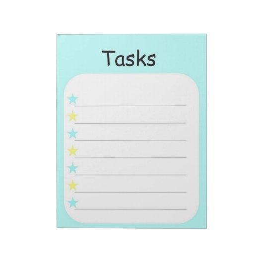 Notitieblok Taken (Linkerzijde)