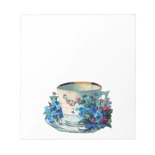 NOTITIEBLOK:  TEACUP POST-IT-OPMERKINGEN NOTITIEBLOK